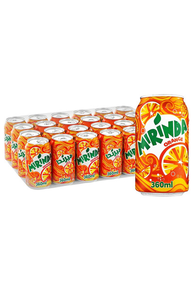 mirinda كرتونة برتقالية 24 × 320 مل