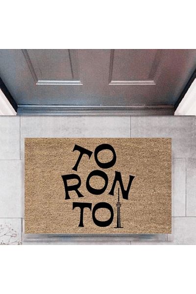 Mu Art Ahşap Bfs Door Mat Decorative Digital Printing Citiesp-2745
