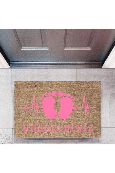 Mu Art Ahşap Bfs Door Mat Decorative Digital Printing Footwear-2751