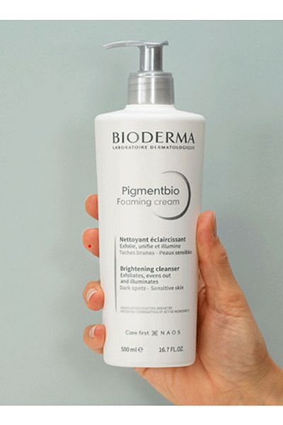Bioderma Bioderma Bio Foaming Cream Brightening, Exfoliating and Moisturizing Cleanser - 500ml