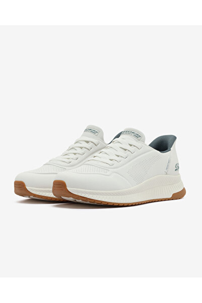 SKECHERS Bobs Squad 4-direct Step Erkek Beyaz Günlük Ayakkabı 118424 Wht