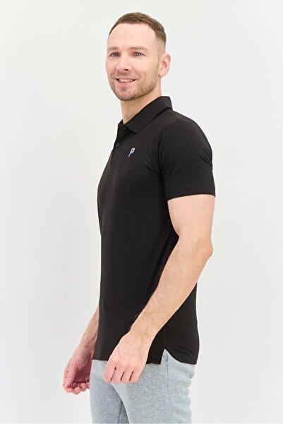 Puma x Palm Tree Crew Men Sportswear Fit Short Sleeves Golf Polo Shirt, Black