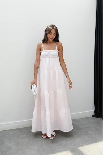 Havoş Light Pink Harney Muslin Dress