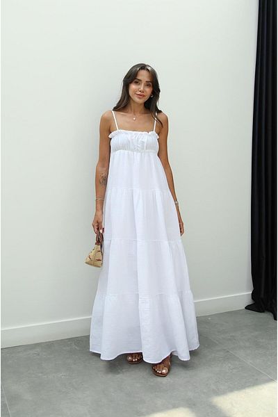 Havoş White Harney Muslin Dress
