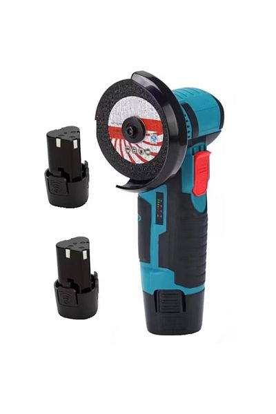 FİAPFO Mini portable angle grinder, 12 V brushless motor with one battery