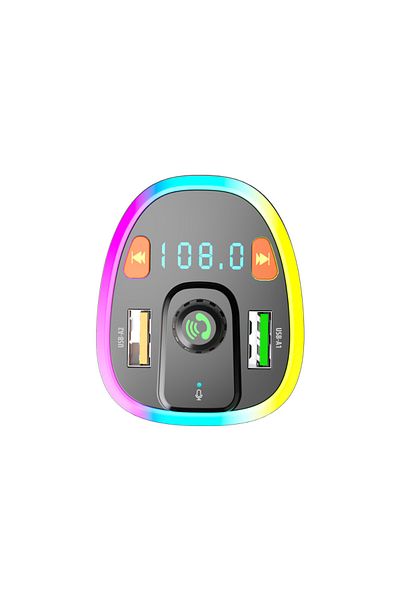 MaxLife Naturals FM transmitter Bluetooth v 5.0, MP3, WMA, FM 87.5 - 108 MHz, 2 x USB, 3.1A charging, TF reader