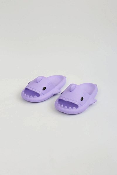 UGETTA Wg500 Shark Purple Unisex Full Orthopedic Slippers Shark Slides