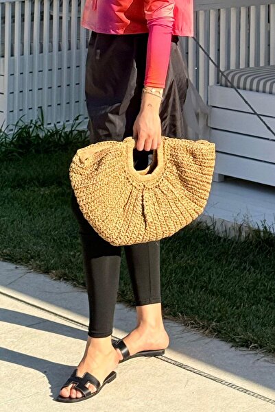 Hazamoda Geantă de plajă Camel