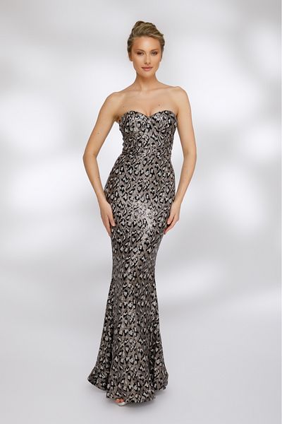 Atmosphere Fashion Long sequin dress