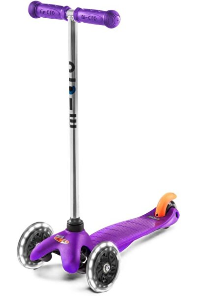 Micro سكوتر - ميني كلاسيك بنفسجي | تصميم سويسري | سكوتر للأطفال | سكوتر للأطفال | سكوتر مع