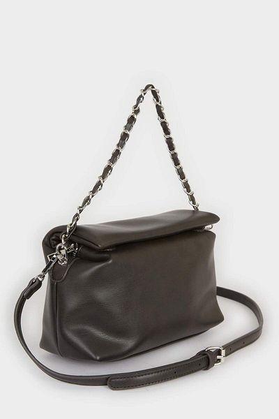 DeFacto Women's Faux Leather Crossbody Bag F1245Axns