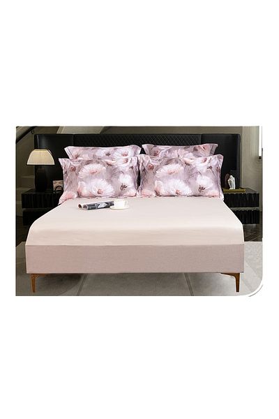 CHIRASO CHIRASO Bedding Set, SATIN Premium, ELASTIC Sheet 180x200, Duvet Sheet 200x230, 4 Pillowcases