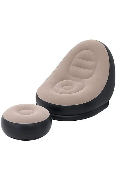 Generic Șezlong gonflabil, Pentru agrement, Scaun și taburet, Pentru uz interior și exterior
