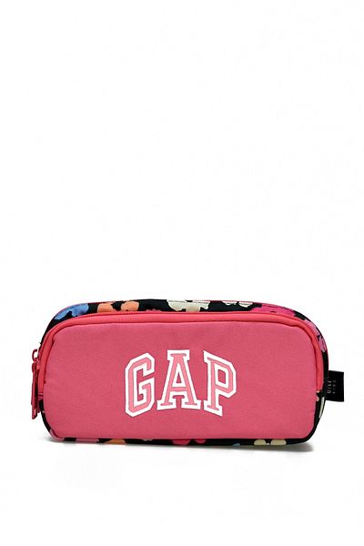 GAP Multi-Eye Pen Holder Three Compartment Pen Box Pink 12796