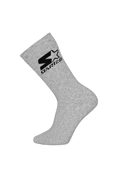 Starter Unisex Socken, 3er Pack - Crew Socks, Logo, Baumwollmischung