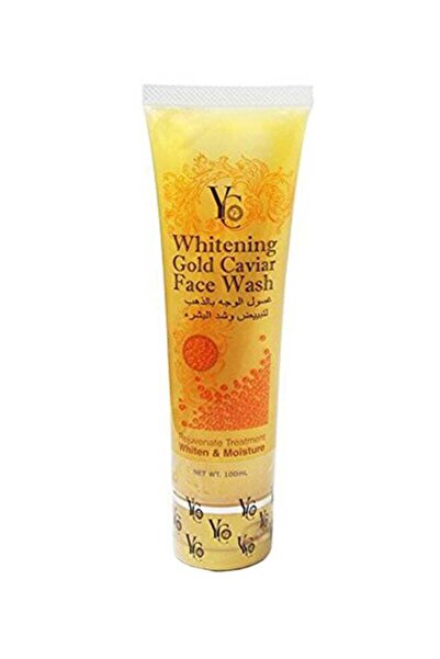 YC غسول الوجه الذهبي المبيض بالكافيار 100 جرام