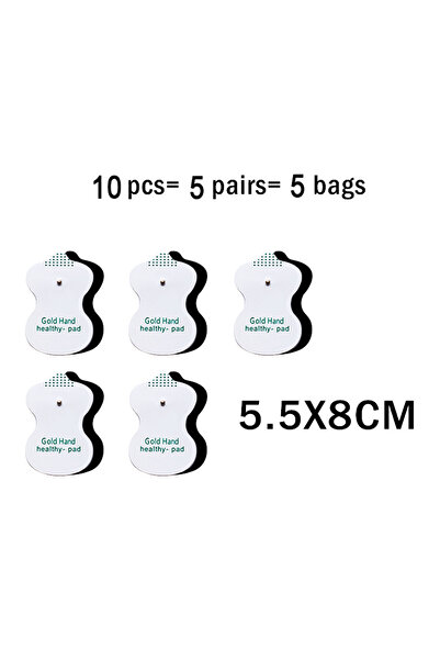 Choice1 10pcs pads 8 Modes Tens Machine Digital Therapy Electric EMS Muscle S...