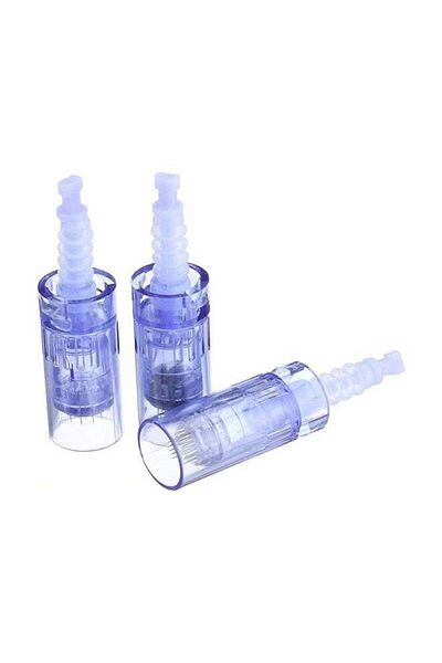 COOYA 25 Pieces per Box Needle Cartridge For Dr. Pen Derma A6 Size 12,Microneedling Skin Roller Cartridges