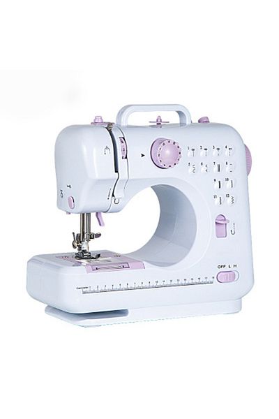 Generic Mini Sewing Machine for Beginners and Kids, Sewing Machines with Reverse Sewing and 12 Built-in Stit