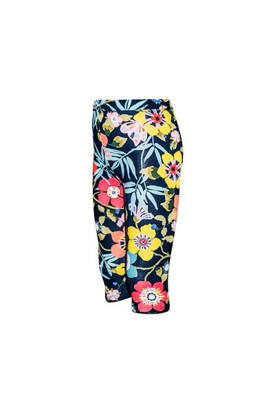 LOVETTI Macro Farm House Girl's Patterned Knee Length Leggings Capri
