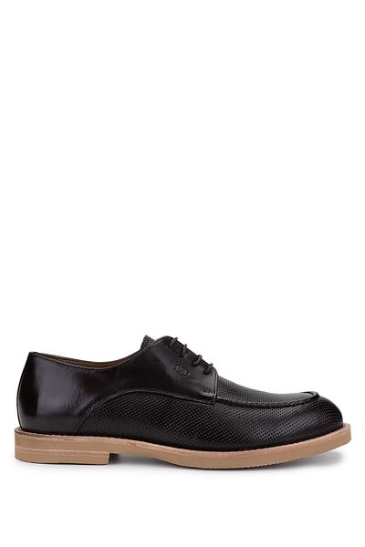 Tamer Tanca Men's Genuine Leather Brown Casual Shoes