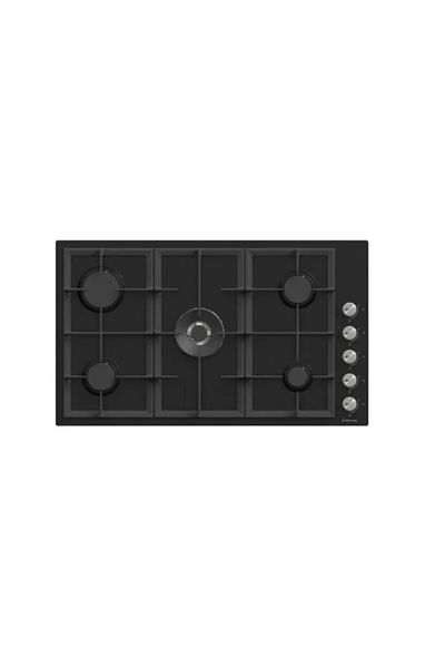 general goldin Gas Hob Star Way 90*60 cm - 5 Burners - Black SWBH9605-BL222