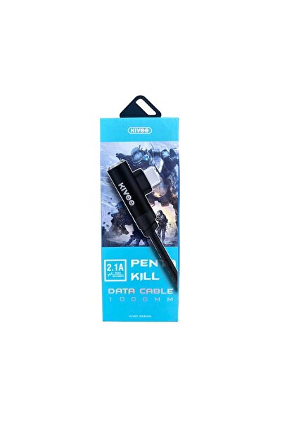 klgo Cablu de date/încărcare tip C, compatibil cu Android, 2.1A, 1m