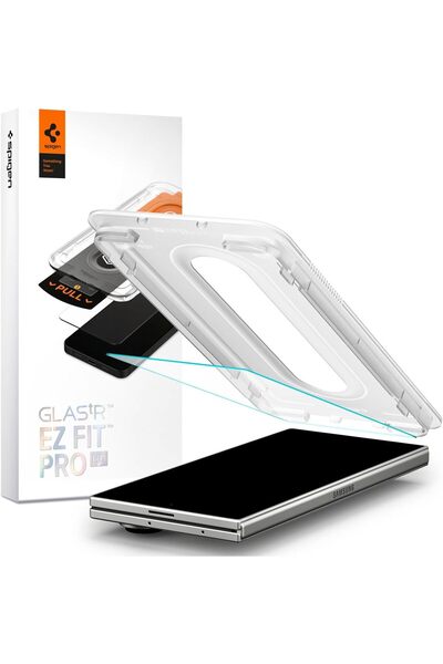 Spigen واقي شاشة GLAStR EZ-Fit HD لهاتف Galaxy Z Fold 7 من الزجاج المقوى للشا...