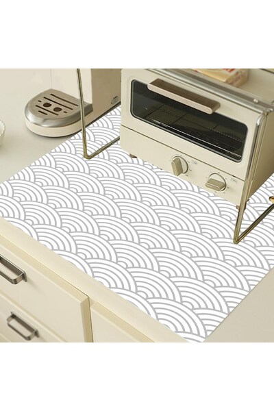Generic Brand Line Detailed Washing and Dryer Cover Drawer Refrigerator Prote...