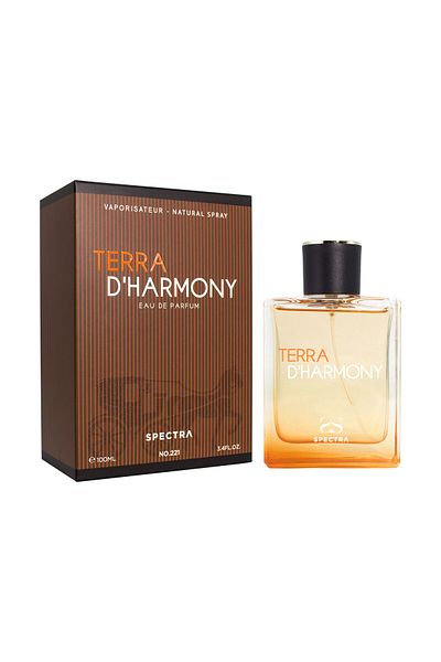 Spectra 221 TERRA D'HARMONY EDP Perfume For Men - 100ml