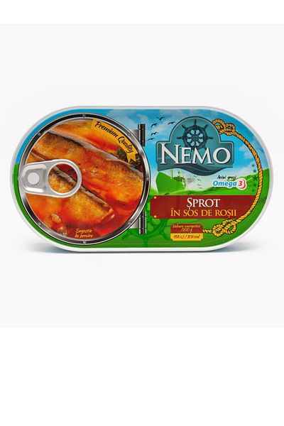 Nemo Sprot in sos de rosii Nemo 170g