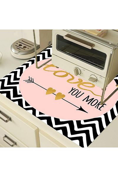 uygun dekor Love Written Κάλυμμα πλυντηρίου και στεγνωτηρίου Συρτάρι Προστασία ψυγείου Διακοσμητικό κάλυμμα που πλένεται