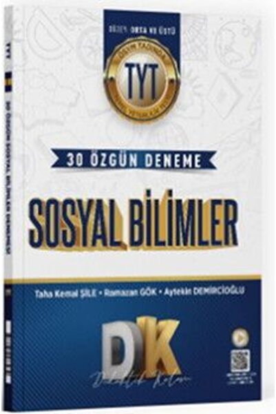 Didaktik Kalem Yayınları Didaktik Kalem TYT Sosyal Bilimler 30 Deneme