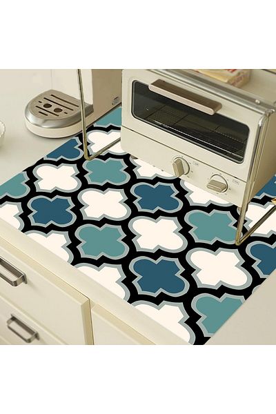 uygun dekor Κάλυμμα πλυντηρίου και στεγνωτηρίου Ogea Pattern Συρτάρι Προστασία ψυγείου Διακοσμητικό κάλυμμα που πλένεται