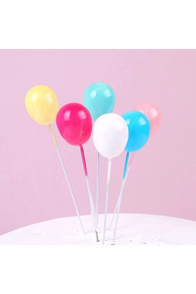 Ouceanwin Set of 15 Ouceanwin 35th birthday cake decorations, multicolor, plastic/paper