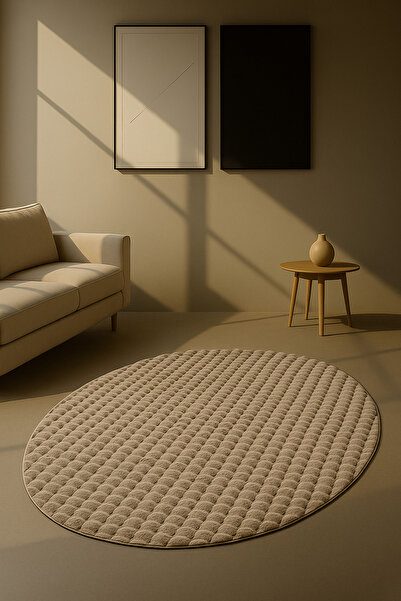 Paco Home Yumuşak Bubble Kaymaz Özel Taban Peluş Halı Yolluk