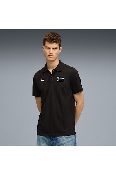 Puma Ανδρικό μπλουζάκι BMW Motorsport μαύρο πόλο (632916-01)