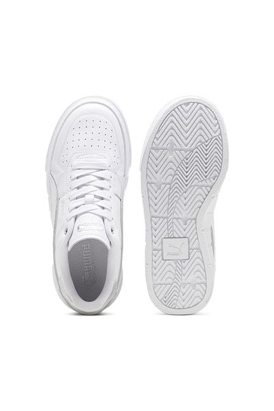 Puma Womens Cali Court Metallic Sneakers - White