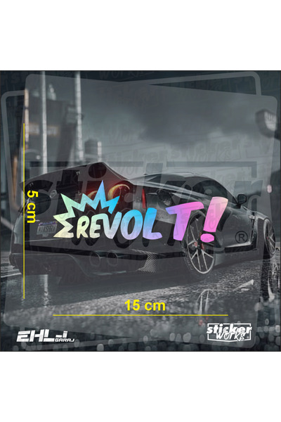 Sticker Works Autocolant revoluție