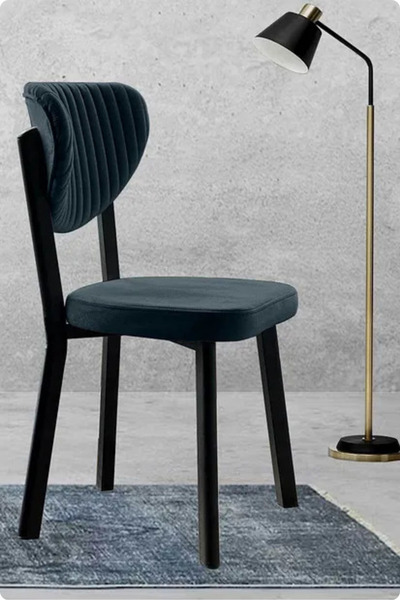 Desire Mar Chair, Cafe, Restaurant, Kitchen, Living Room, Metal, Babyface Textile