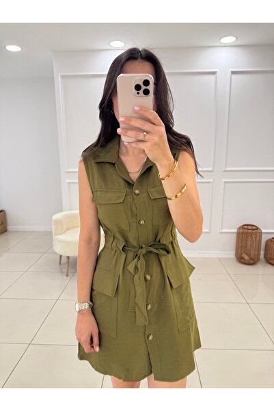 Butik Haki elbise