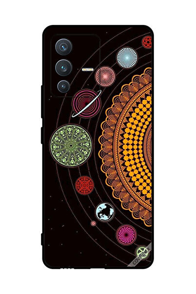 Covernex غطاء حماية لهاتف فيفو V23 5G - أشكال ماندالا الفضائية