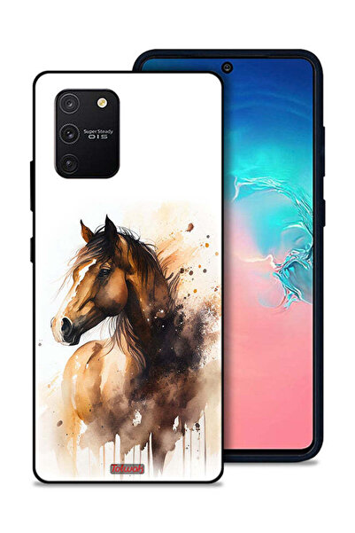 Tolwak غطاء حماية لهاتف Samsung Galaxy S10 Lite بتصميم حصان تجريدي