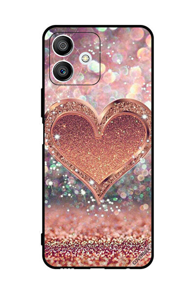 Covernex غطاء حماية لهاتف Honor Play6T Pro - قلب ذهبي لامع