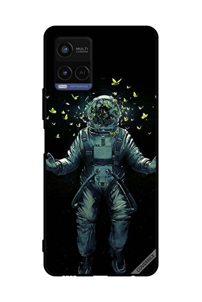 Covernex غطاء حماية لهاتف فيفو Y21 - غواص وفراشات