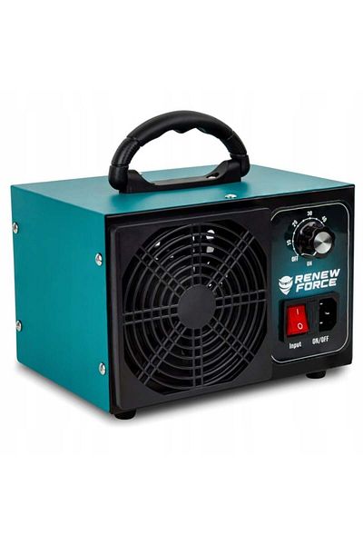 Renew Force Force Ozone Generator, 60,000 Mg/h, 60min Timer, 140w, Green