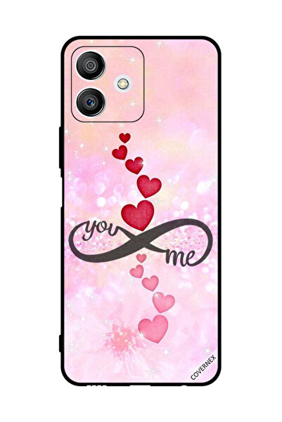 Covernex غطاء حماية لهاتف Honor Play6T Pro - قلوب حمراء ووردية - You Infinity Me