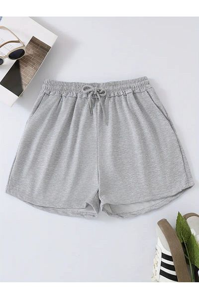 NURVES Women's Comfortable Shorts Gray