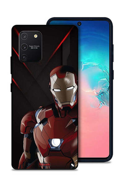 Tolwak غطاء حماية لهاتف سامسونج جالكسي S10 لايت بتصميم الرجل الحديدي