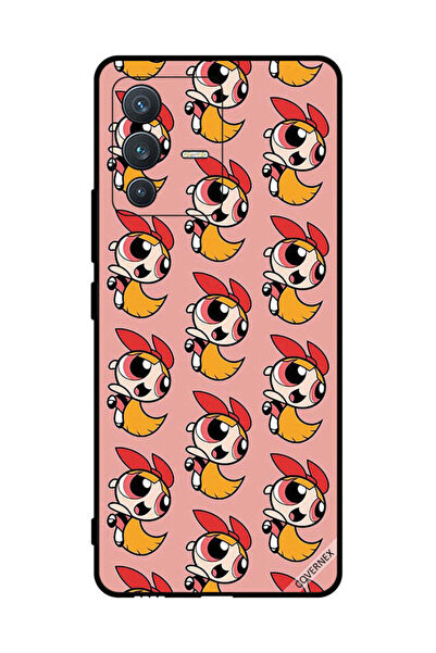 Covernex Protective Case Cover For vivo V23 5G Cute Micky On Pink